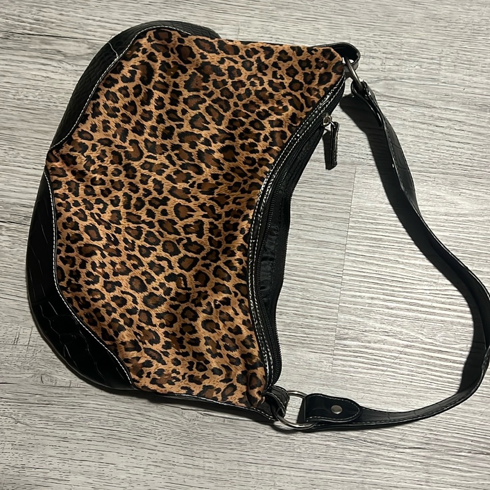 𝅺MINICCI Animal print leopard cheetah purse handbag